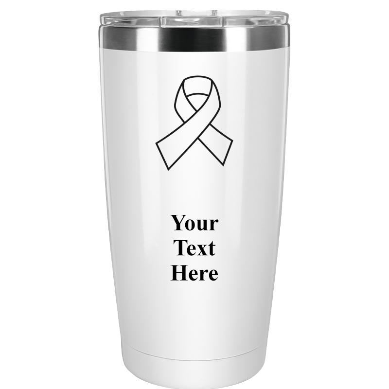 TUMBLER 20OZ WHITE