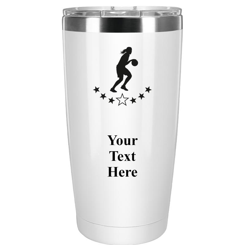 TUMBLER 20OZ WHITE
