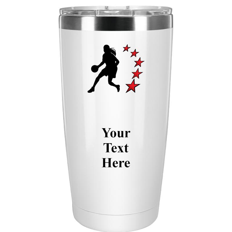 TUMBLER 20OZ WHITE