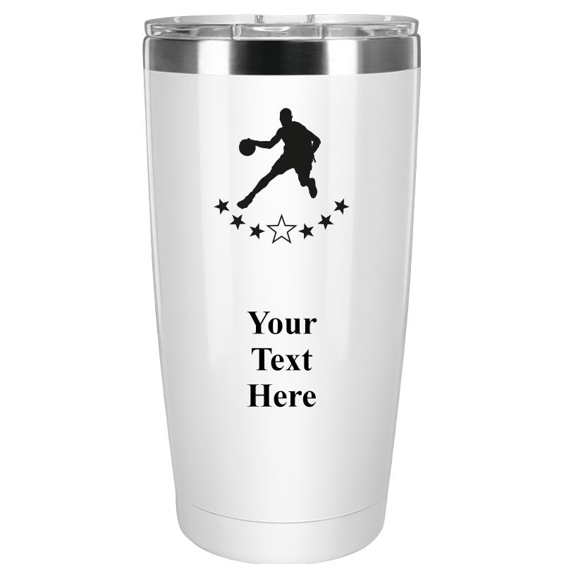 TUMBLER 20OZ WHITE