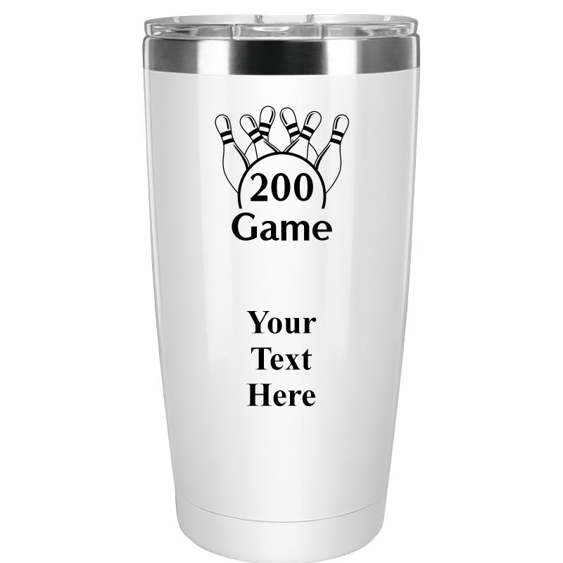 TUMBLER 20OZ WHITE