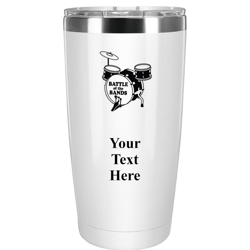 TUMBLER 20OZ WHITE