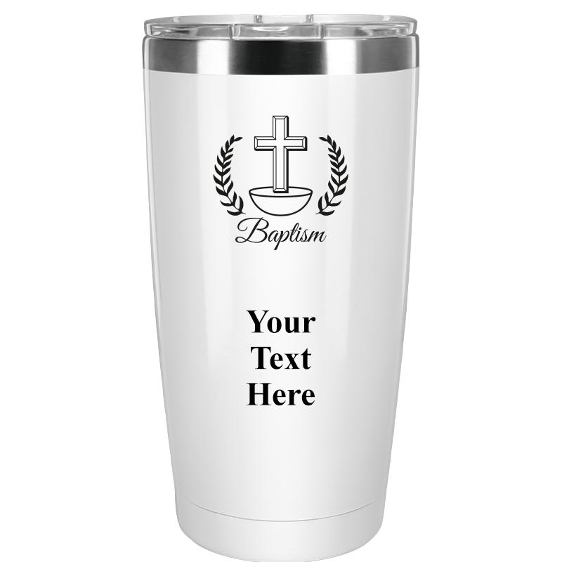TUMBLER 20OZ WHITE