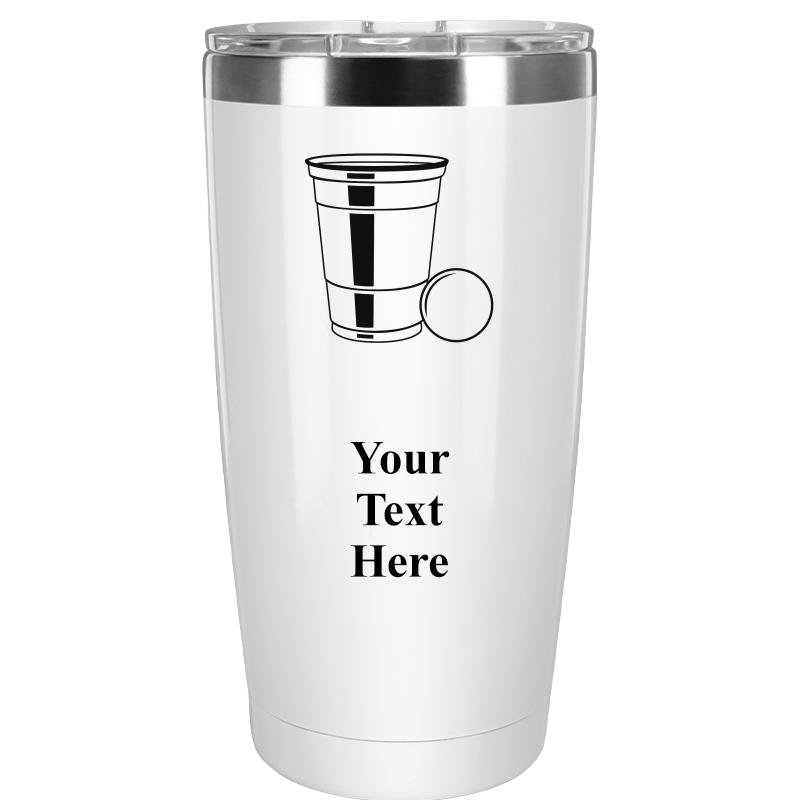 TUMBLER 20OZ WHITE