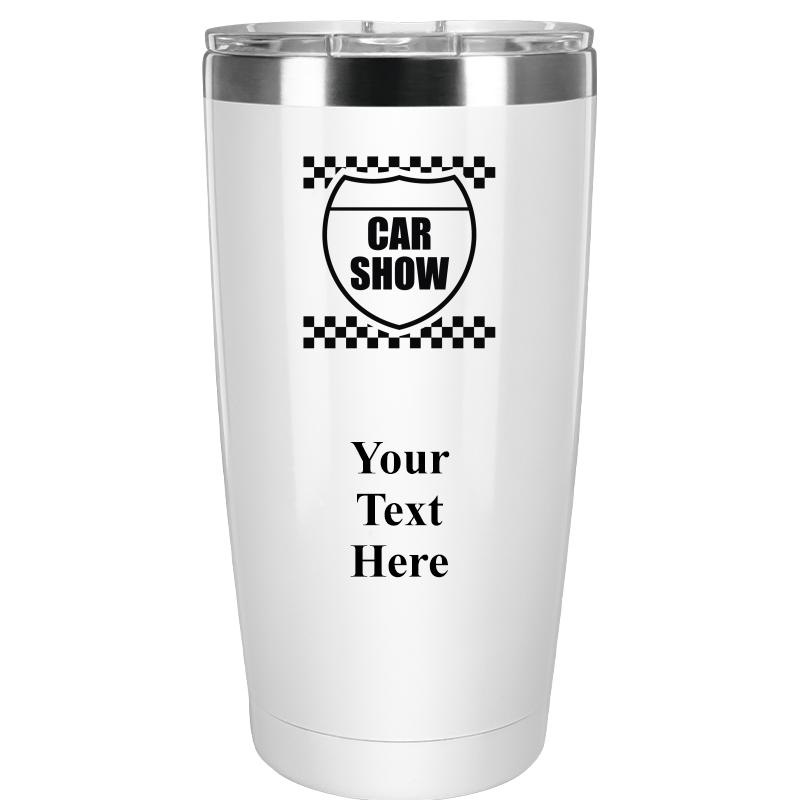 TUMBLER 20OZ WHITE