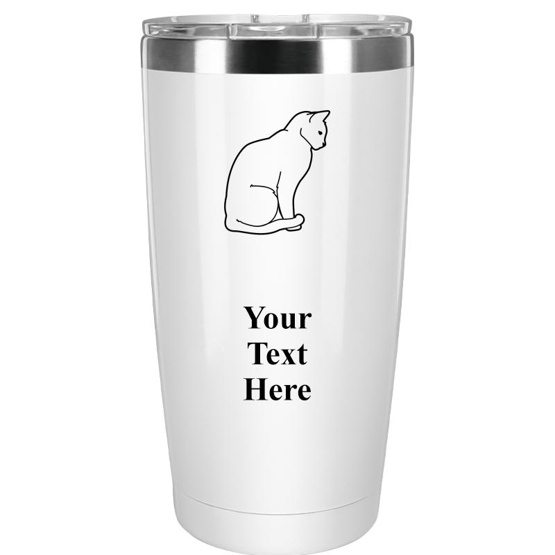TUMBLER 20OZ WHITE