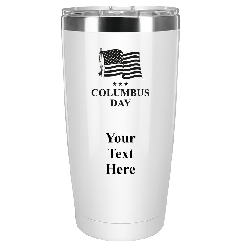 TUMBLER 20OZ WHITE
