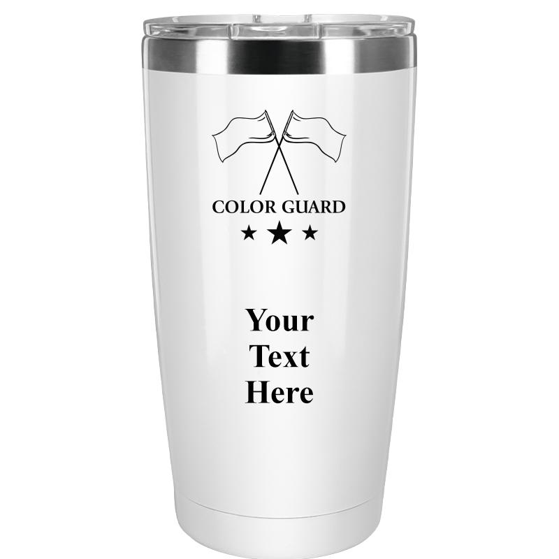 TUMBLER 20OZ WHITE