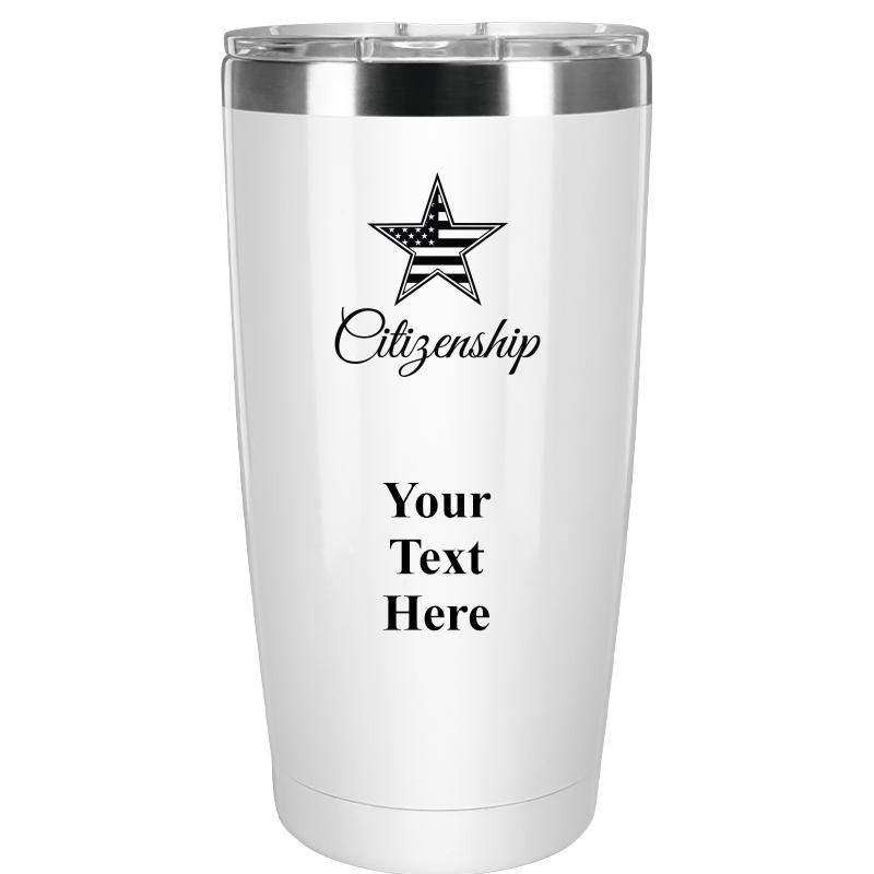 TUMBLER 20OZ WHITE