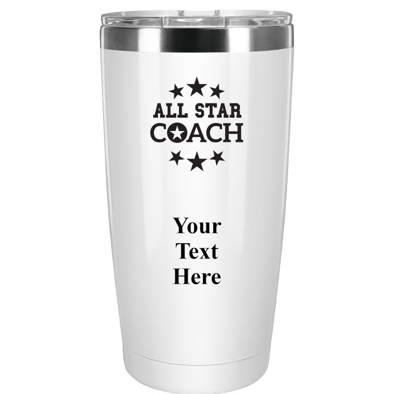 TUMBLER 20OZ WHITE