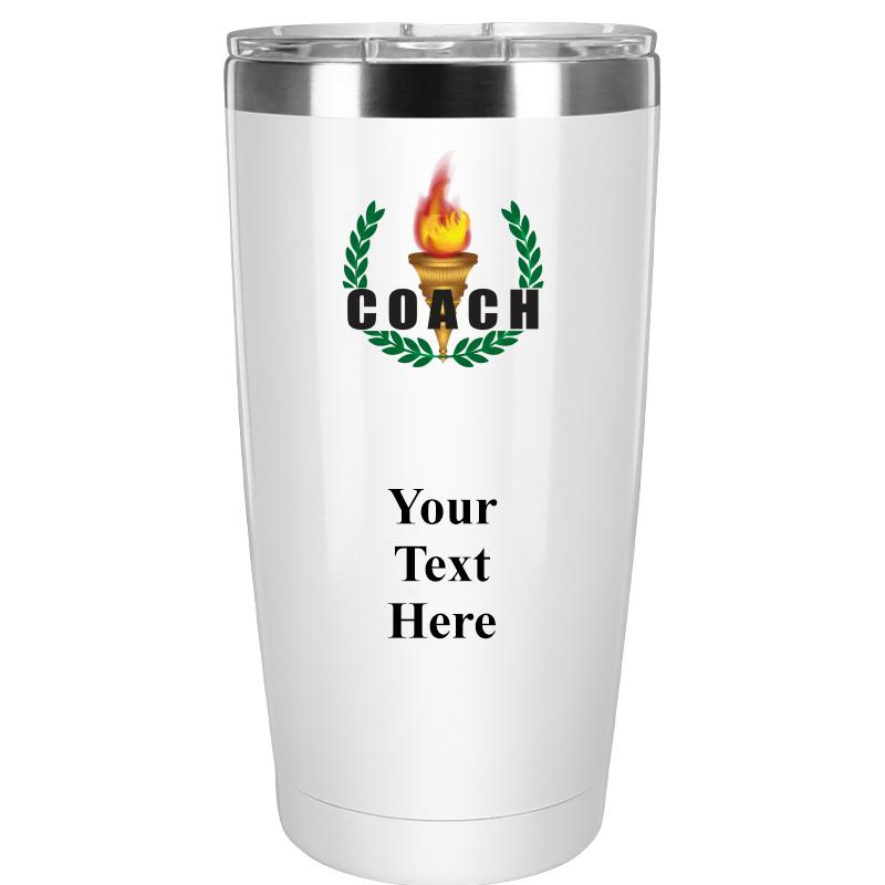 TUMBLER 20OZ WHITE