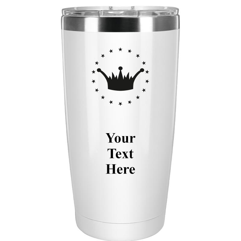 TUMBLER 20OZ WHITE