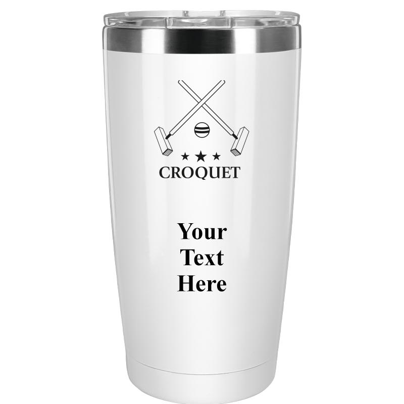 TUMBLER 20OZ WHITE