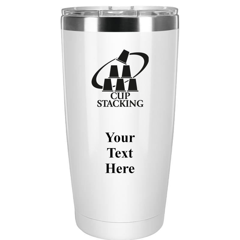 TUMBLER 20OZ WHITE