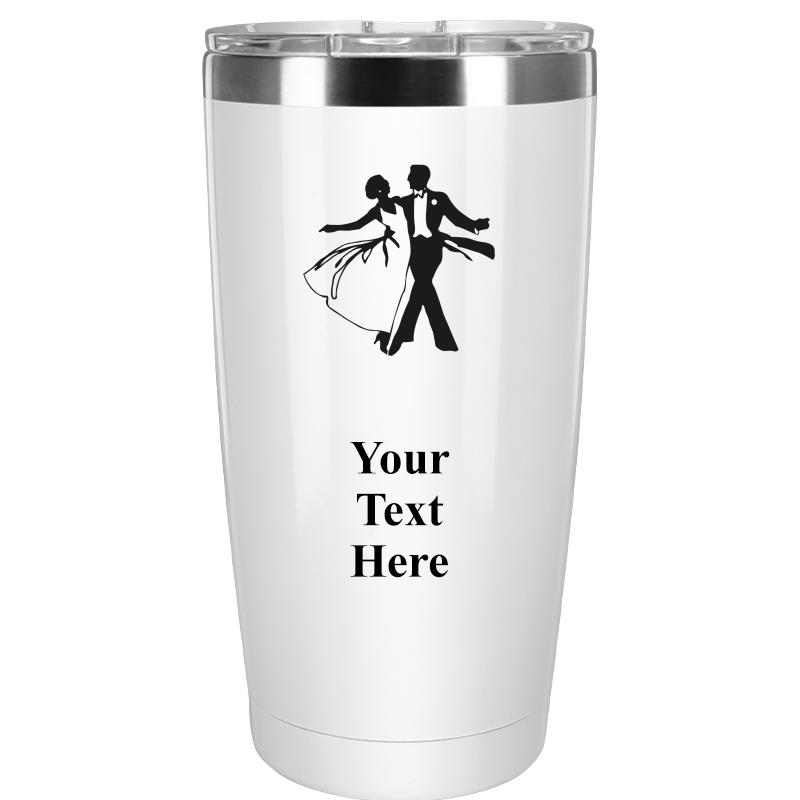 TUMBLER 20OZ WHITE