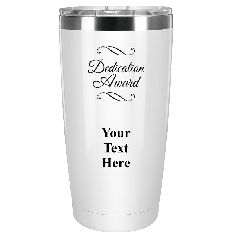 TUMBLER 20OZ WHITE
