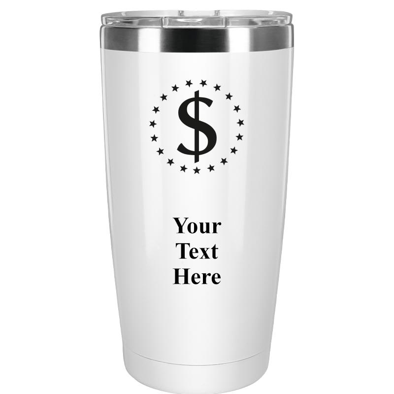 TUMBLER 20OZ WHITE