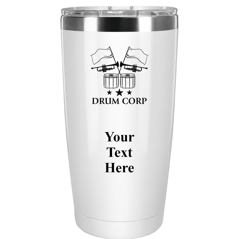 TUMBLER 20OZ WHITE