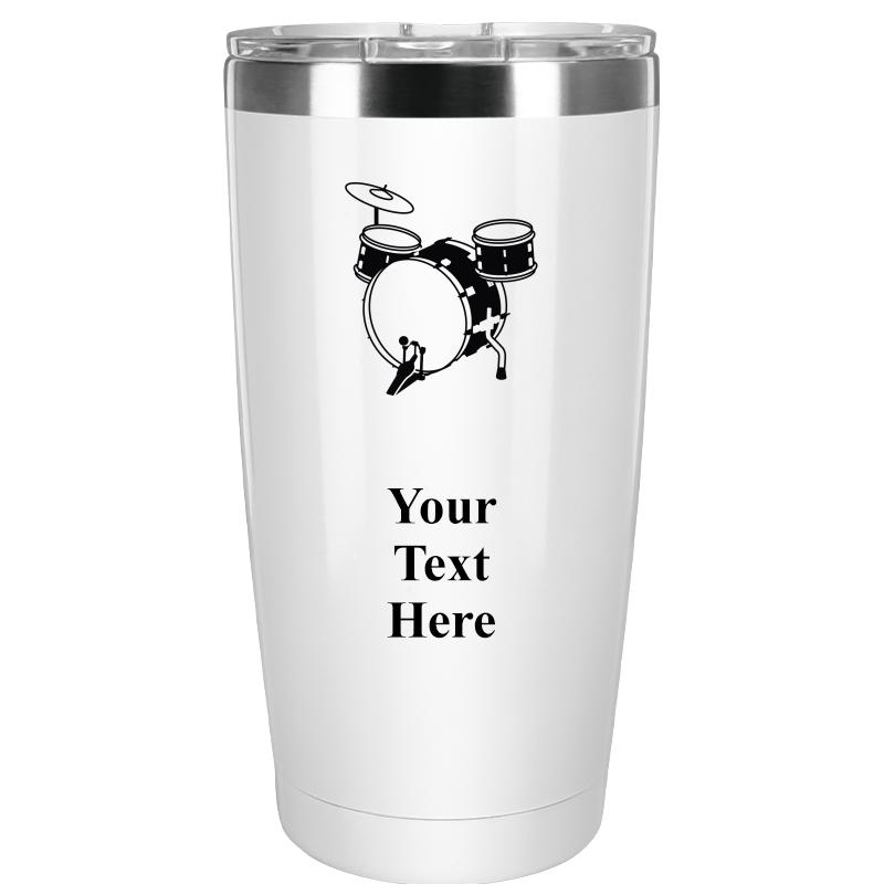 TUMBLER 20OZ WHITE