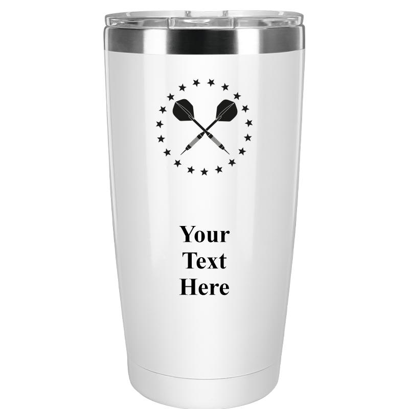 TUMBLER 20OZ WHITE
