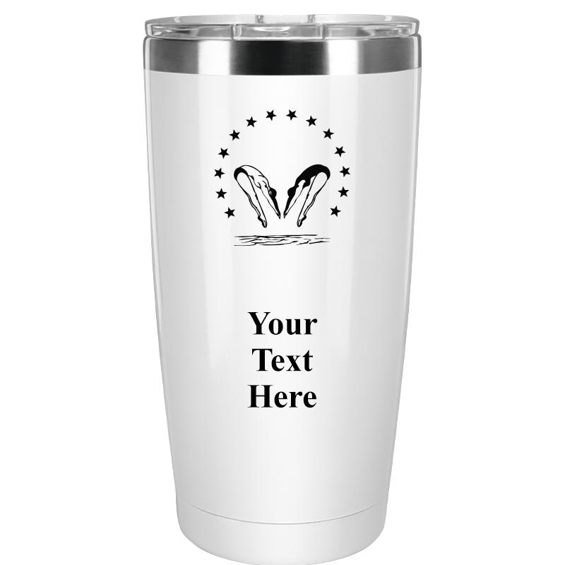 TUMBLER 20OZ WHITE