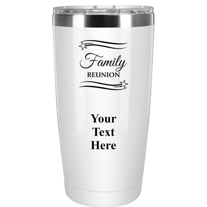 TUMBLER 20OZ WHITE