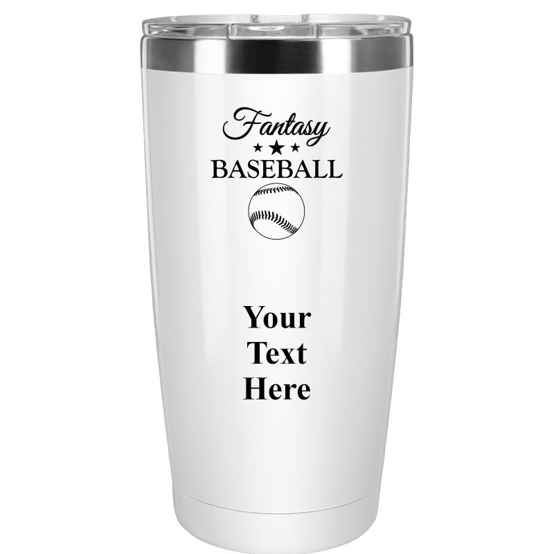 TUMBLER 20OZ WHITE