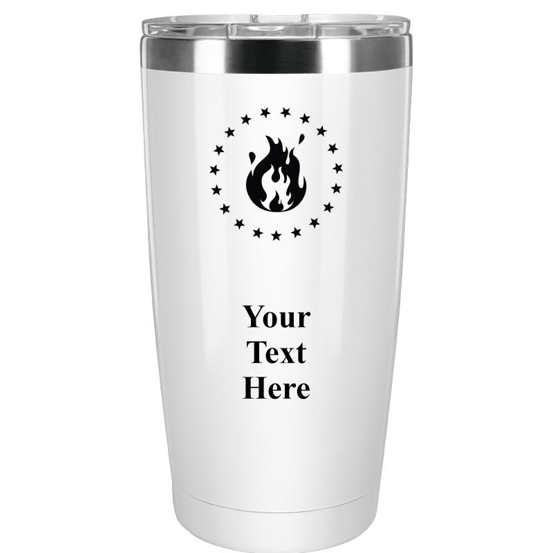 TUMBLER 20OZ WHITE