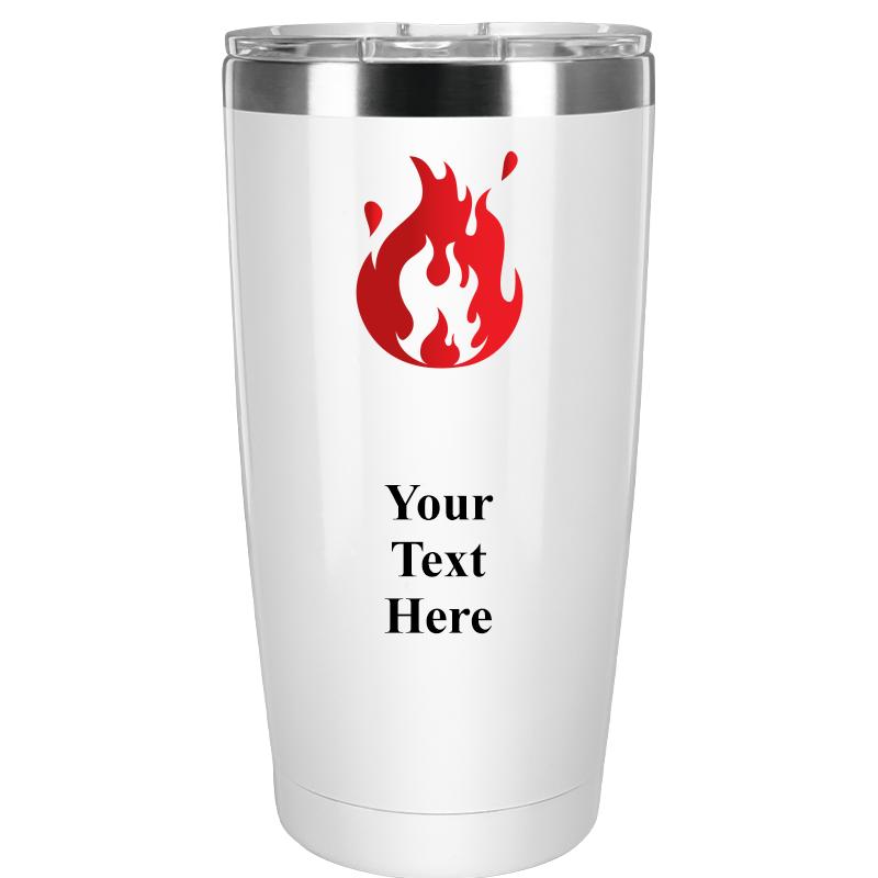 TUMBLER 20OZ WHITE