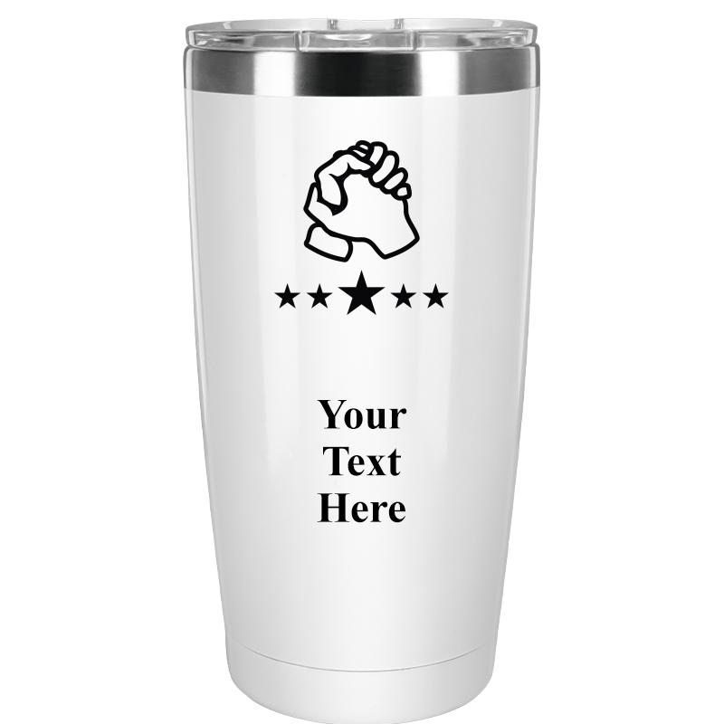 TUMBLER 20OZ WHITE