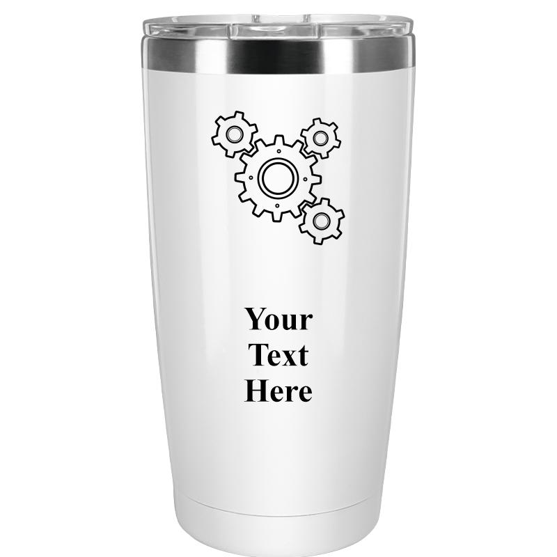 TUMBLER 20OZ WHITE