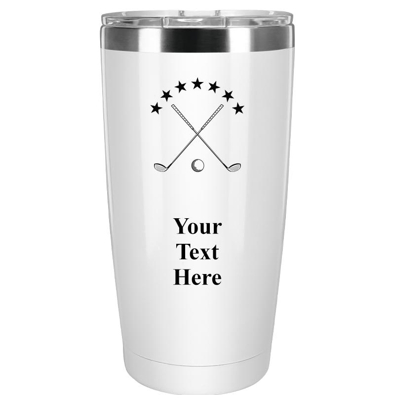 TUMBLER 20OZ WHITE