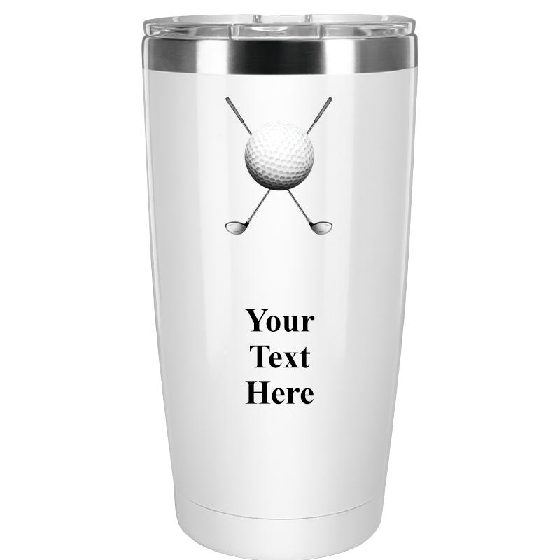 TUMBLER 20OZ WHITE