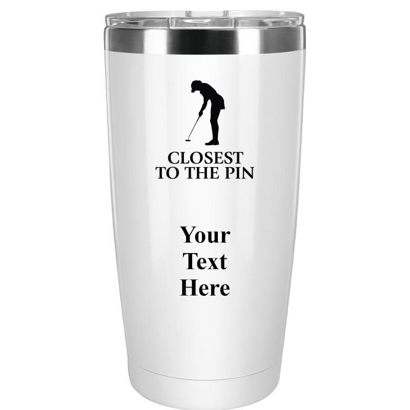 TUMBLER 20OZ WHITE