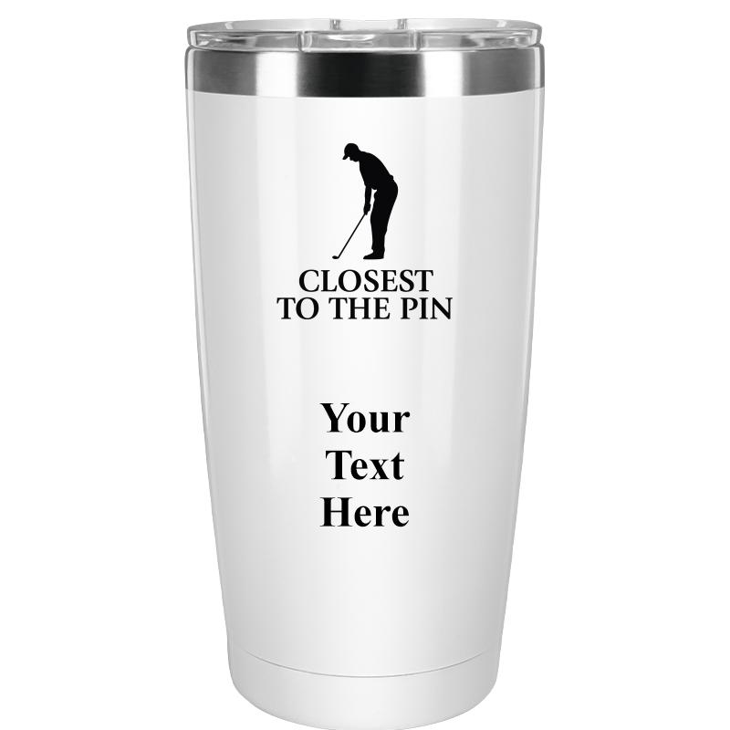 TUMBLER 20OZ WHITE