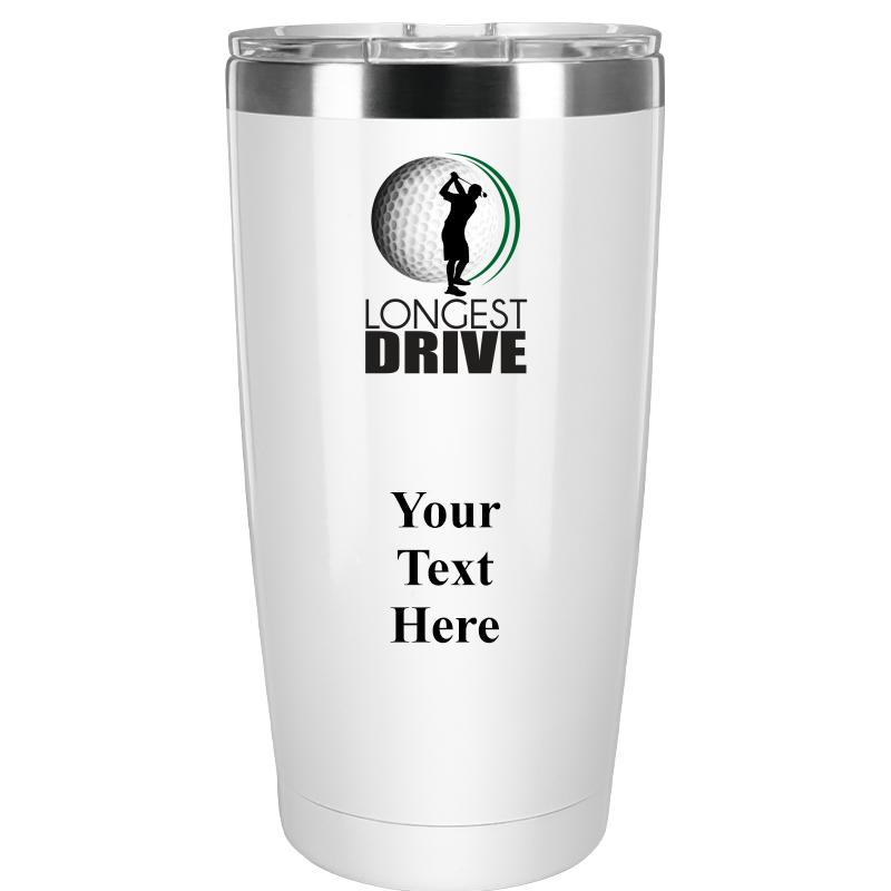 TUMBLER 20OZ WHITE