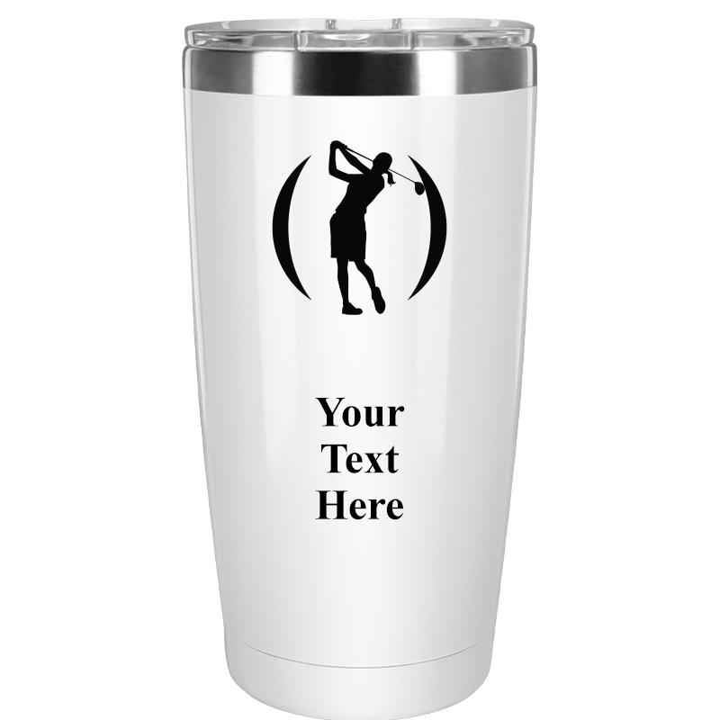 TUMBLER 20OZ WHITE