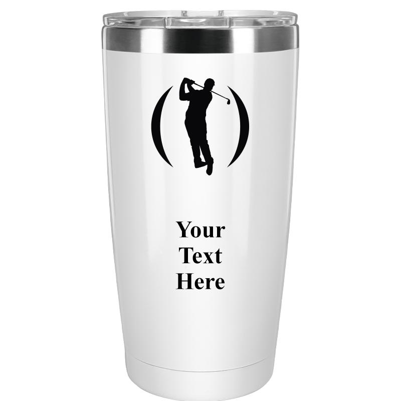 TUMBLER 20OZ WHITE