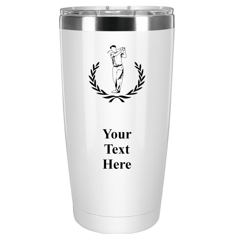 TUMBLER 20OZ WHITE