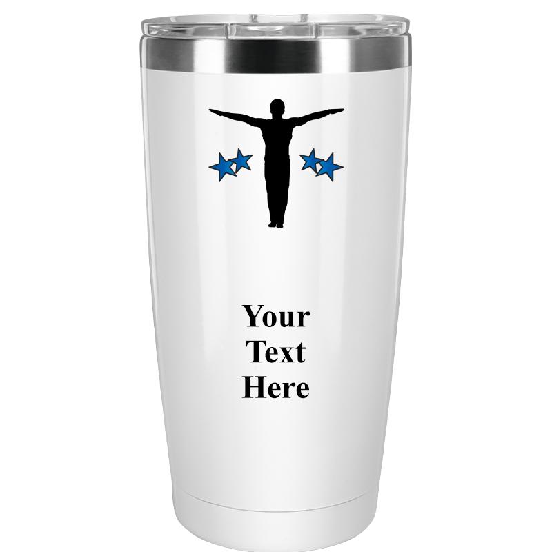 TUMBLER 20OZ WHITE