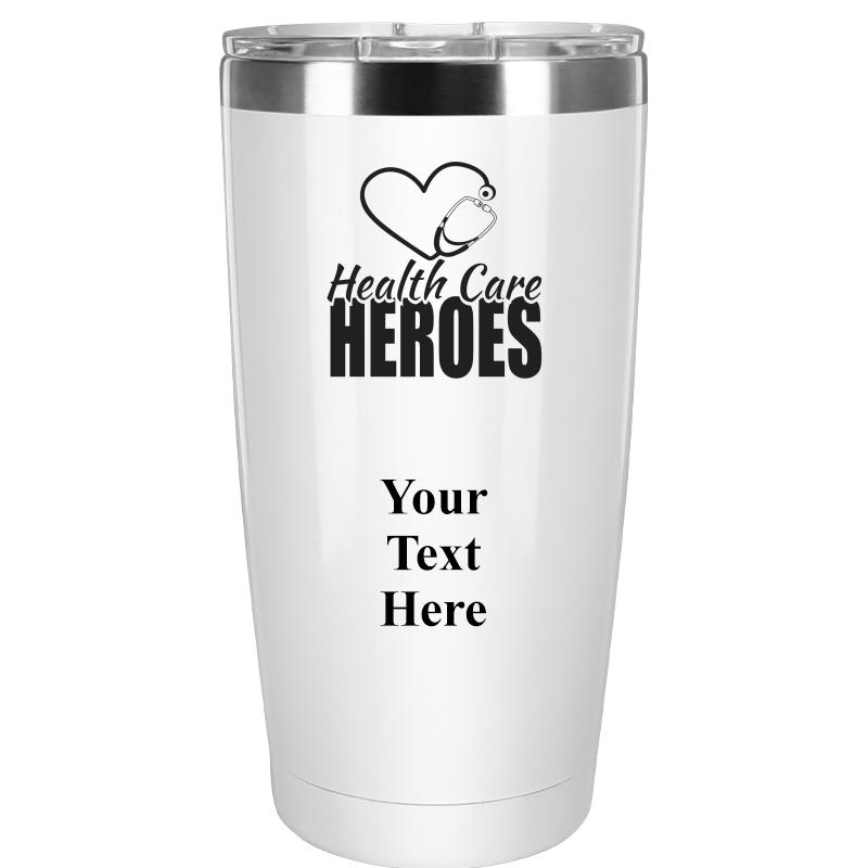 TUMBLER 20OZ WHITE