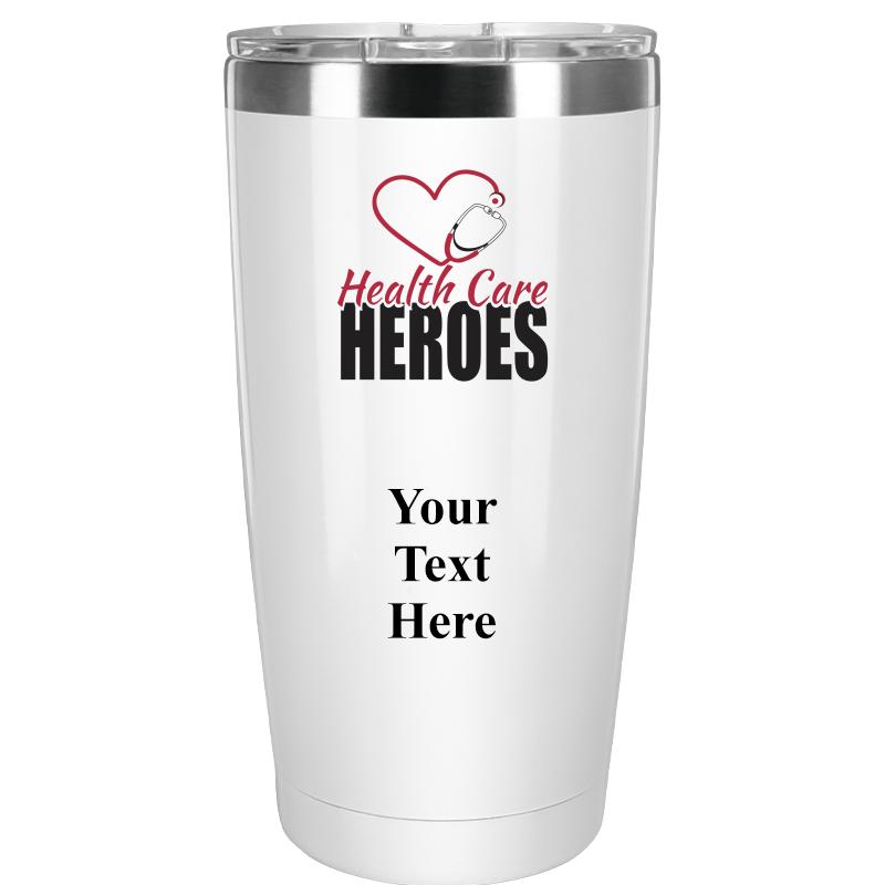 TUMBLER 20OZ WHITE