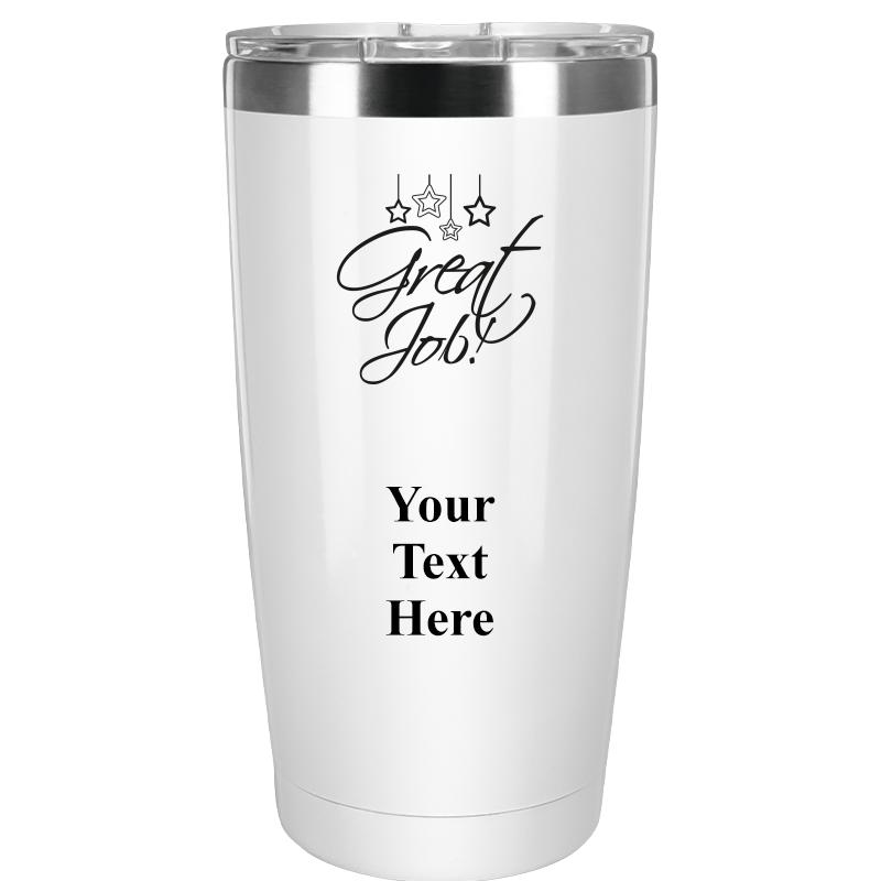 TUMBLER 20OZ WHITE