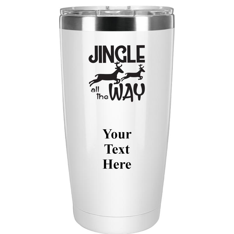TUMBLER 20OZ WHITE