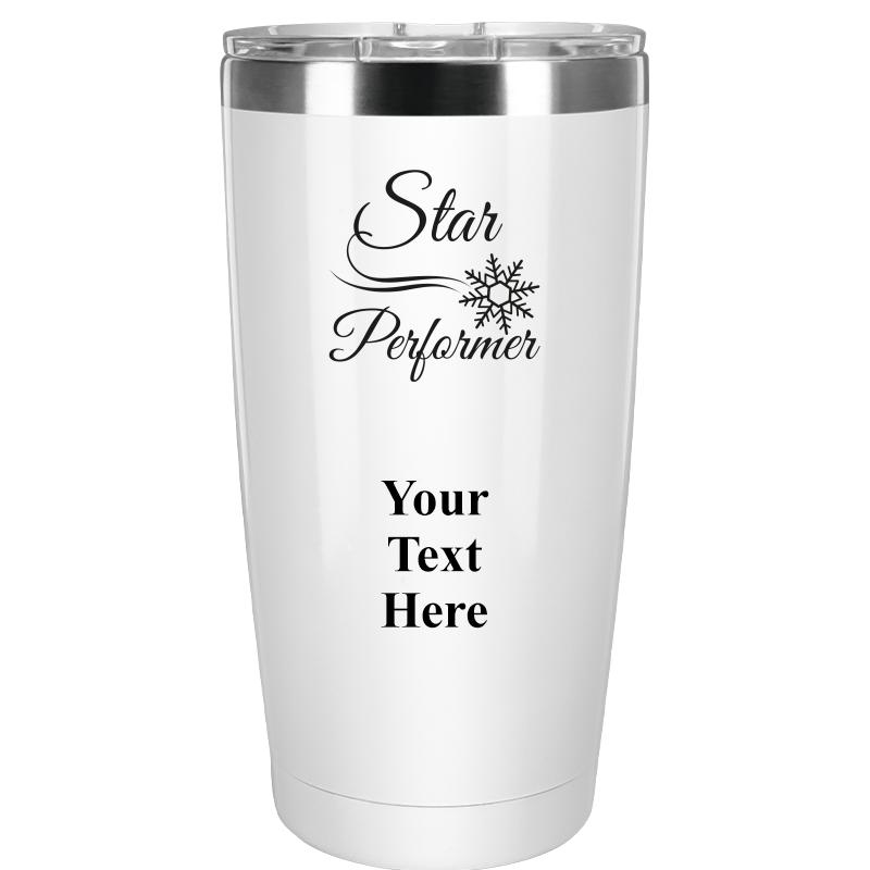 TUMBLER 20OZ WHITE