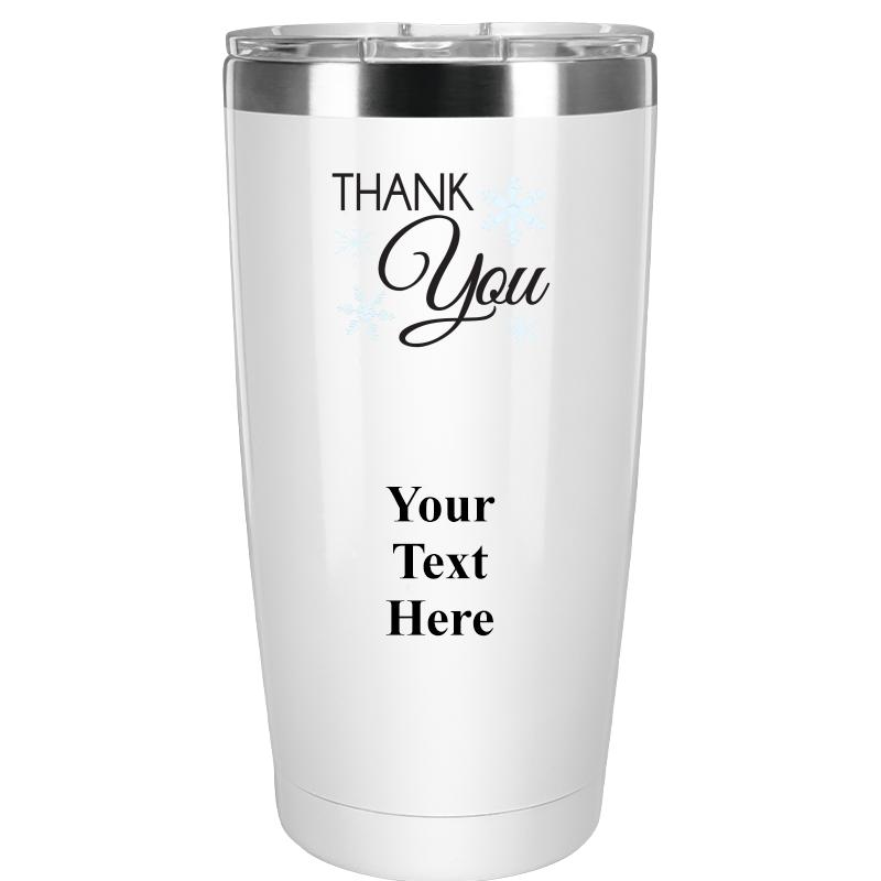 TUMBLER 20OZ WHITE
