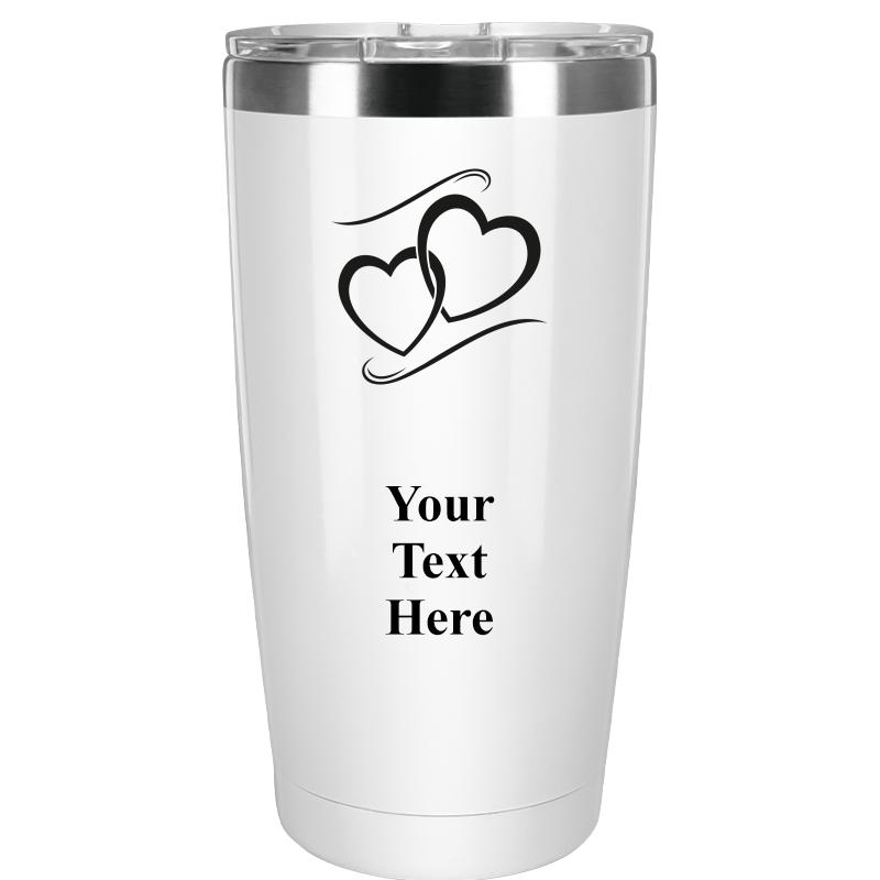TUMBLER 20OZ WHITE