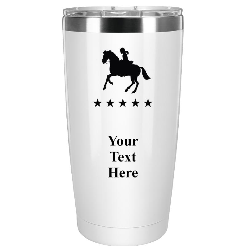 TUMBLER 20OZ WHITE