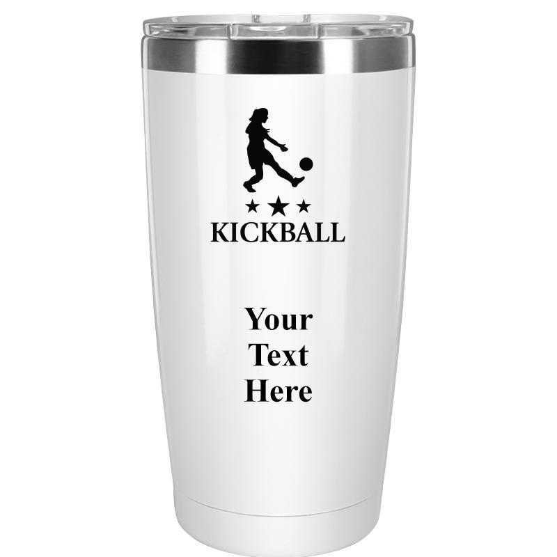 TUMBLER 20OZ WHITE