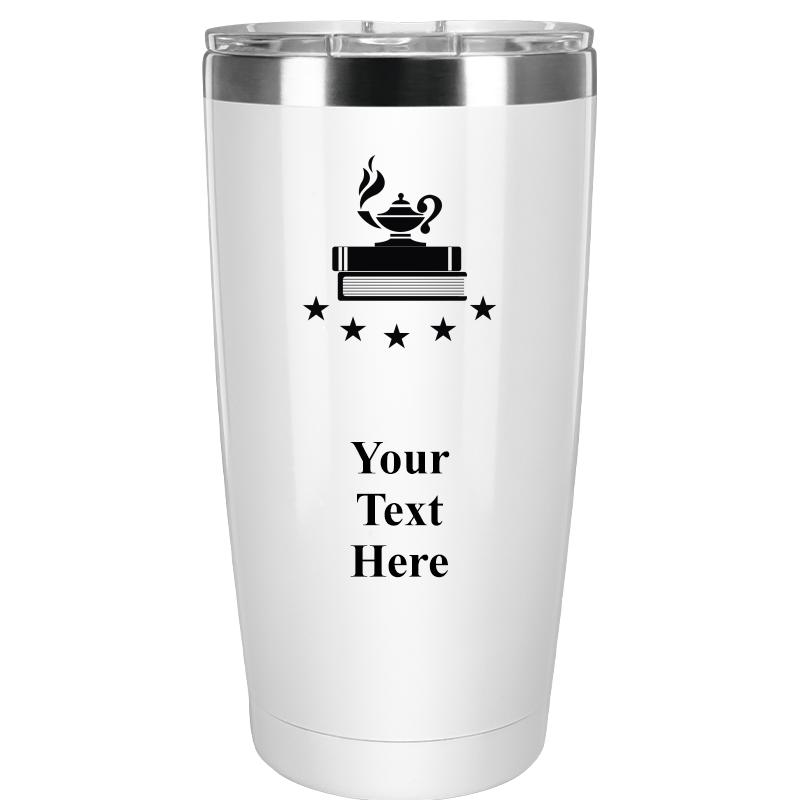 TUMBLER 20OZ WHITE